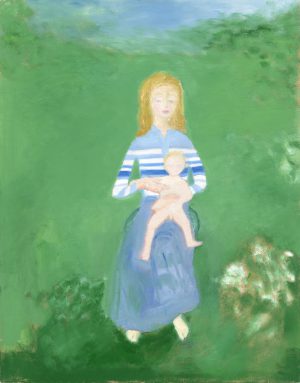 Fritz Poppenberg Buchara Madonna im Garten